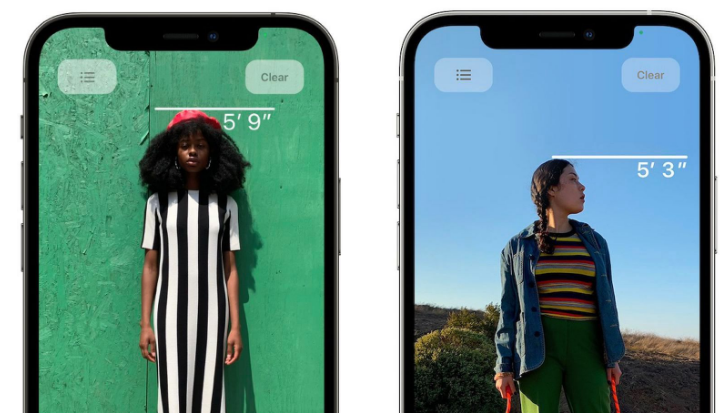 志丹苹果服务网点分享通过iPhone激光雷达测量身高方法教程 